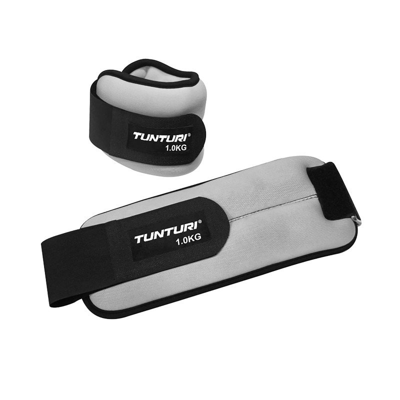 Randme-/pahkluuraskused TUNTURI Wrist/Ankle Weights 1kg (paar)
